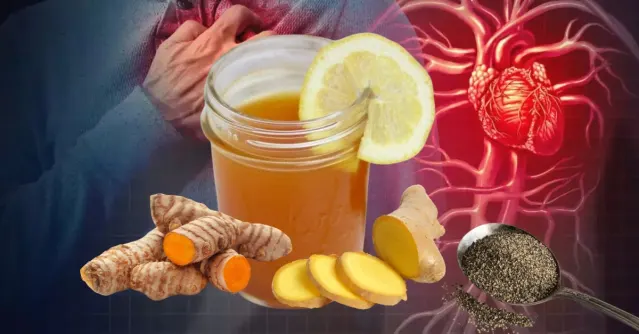Turmeric and Ginger Iced Tea